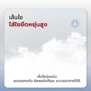 [พร้อมส่ง]หมอน หมอนเพื่อสุขภาพ หมอนนอนลึก หมอนปรับระดับได้ กันไรฝุ่น เนื้อนุ่ม แก้ปวดคอ คุณภาพดี 48*74ซม