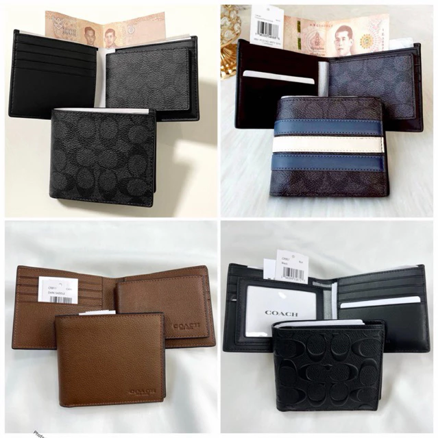 ✴️ แท้ 💯% กระเป๋าสตางค์ชาย Men Wallet รุ่นมีไส้