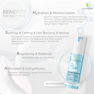 EverySkin [เช็ท Balance Repair Set] Every Soothing Double Barrier Cream + Every Tribiotics Soothing Serum Essence