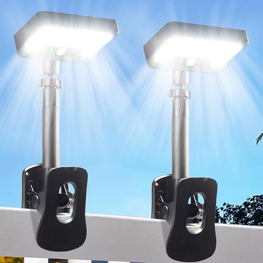OOKAS โคมไฟสนาม ไฟโซล่าเซลล์ LED ไฟโซลาเซลล์ขาปลาหมึก แสงขาว ส่องต้นไม้และสวน พลังงานแสงอาทิตย์