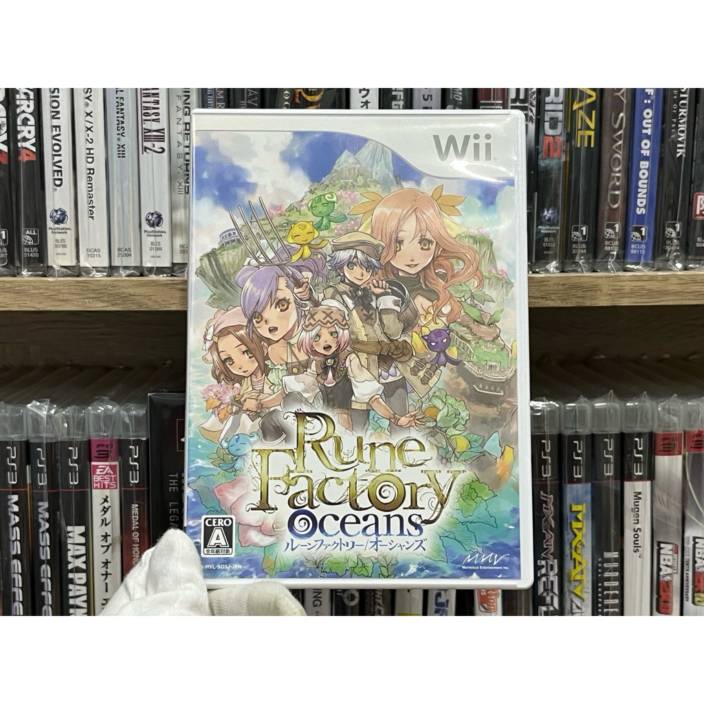Wii - Rune Factory Oceans (แผ่นแท้)