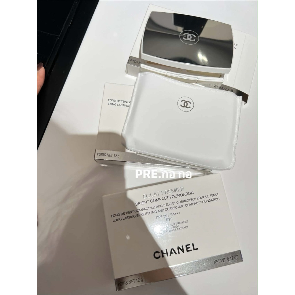 New !! — Chanel Éclat Premier Bright Compact Foundation 🤍 🥚🤍