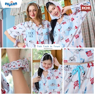 ชุดนอนโนบรา PAJARA PAJAMAS Disney ลิขสิทธิ์แท้ Collection : Little Paws แบรนด์ PAJARA with PAJARA Comfort Guard