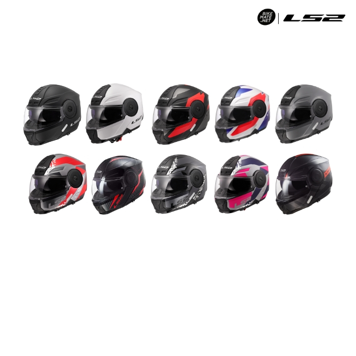 LS2 Helmets FF902 Scope II Modular Helmets - หมวกกันน็อคยกคาง