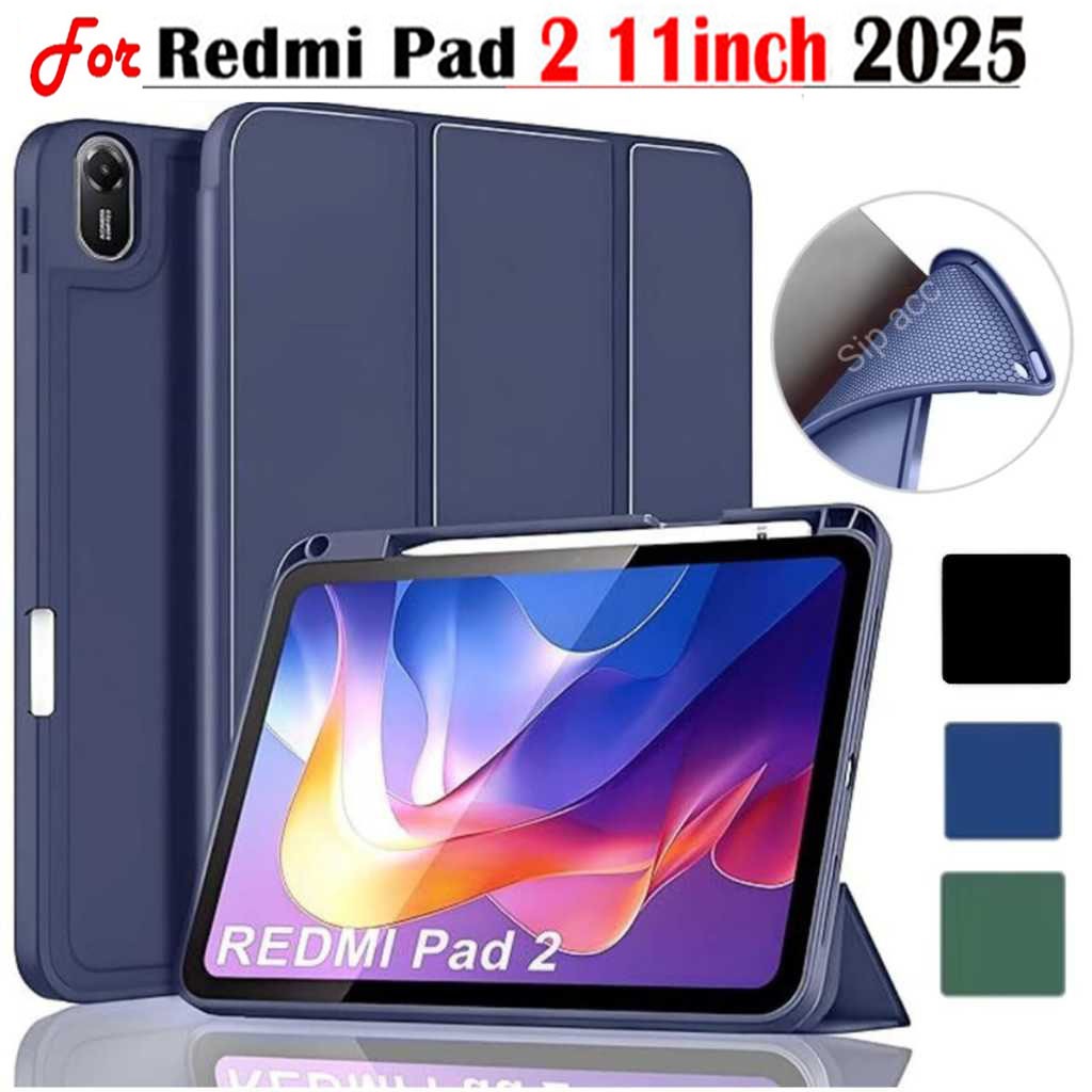 เคสแท็บเล็ต สำหรับ Redmi Pad 2 12025 Redmi Pad 10.61 Pad SE 8.7 redmi pad 2 pro 12.1 redmi pad pro 12.1 มีช่องใส่ปากกา