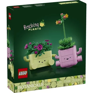 LEGO Botanicals 11506 Rocking Plants (253 Pieces), Building Blocks, Kids Toy