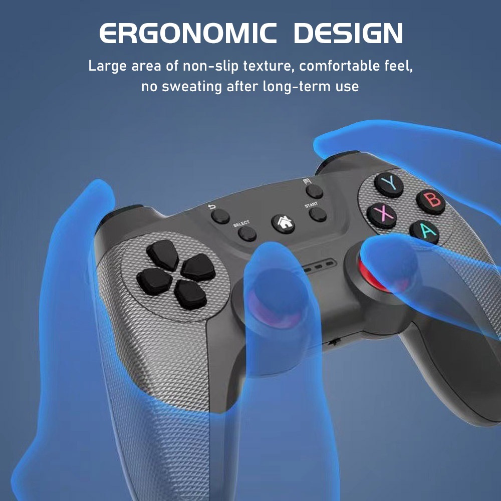 จอยเกมไร้สาย จอยเกม PC จอยเกมส์มือถือ USB TV คอมพิวเตอร์ PC 3D จอยเกมไร้สายเชื่อมต่อกับบลูทูธ ราคา ถูกที่สุด ดีลบีเคเค แกลเลอรีภาพที่ 7