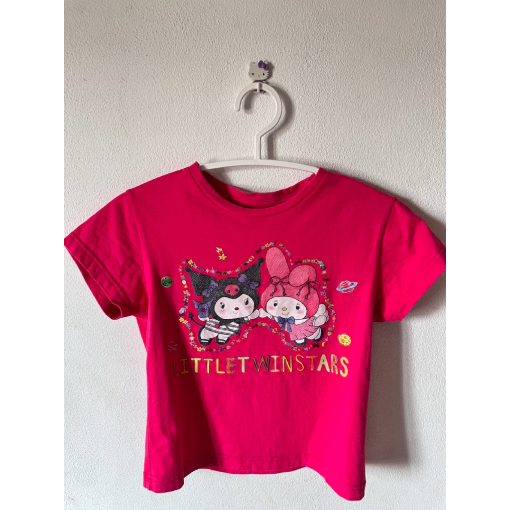 (ส่งต่อ) เสื้อbabytee ลายsanrio แบรนด์ locker dump🩷