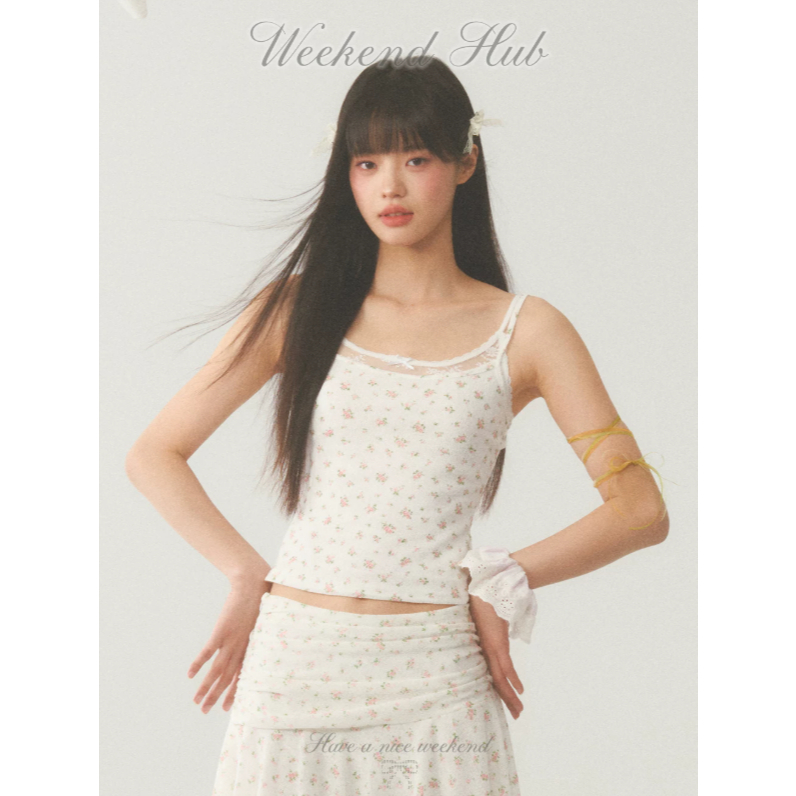 (พร้อมส่งในไทย) Petal Top - Weekend Hub