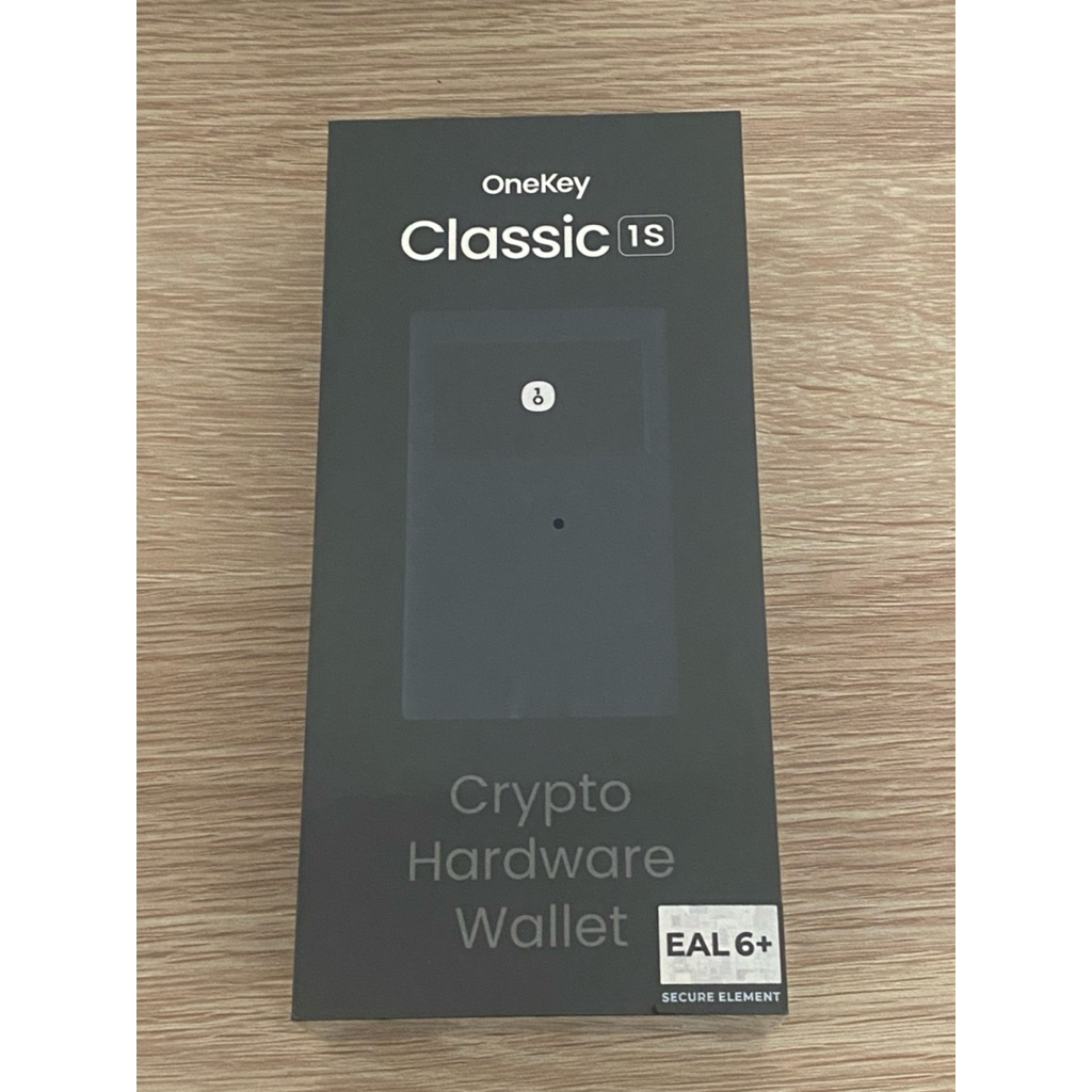Classic 1s onekey crypto hardware wallet