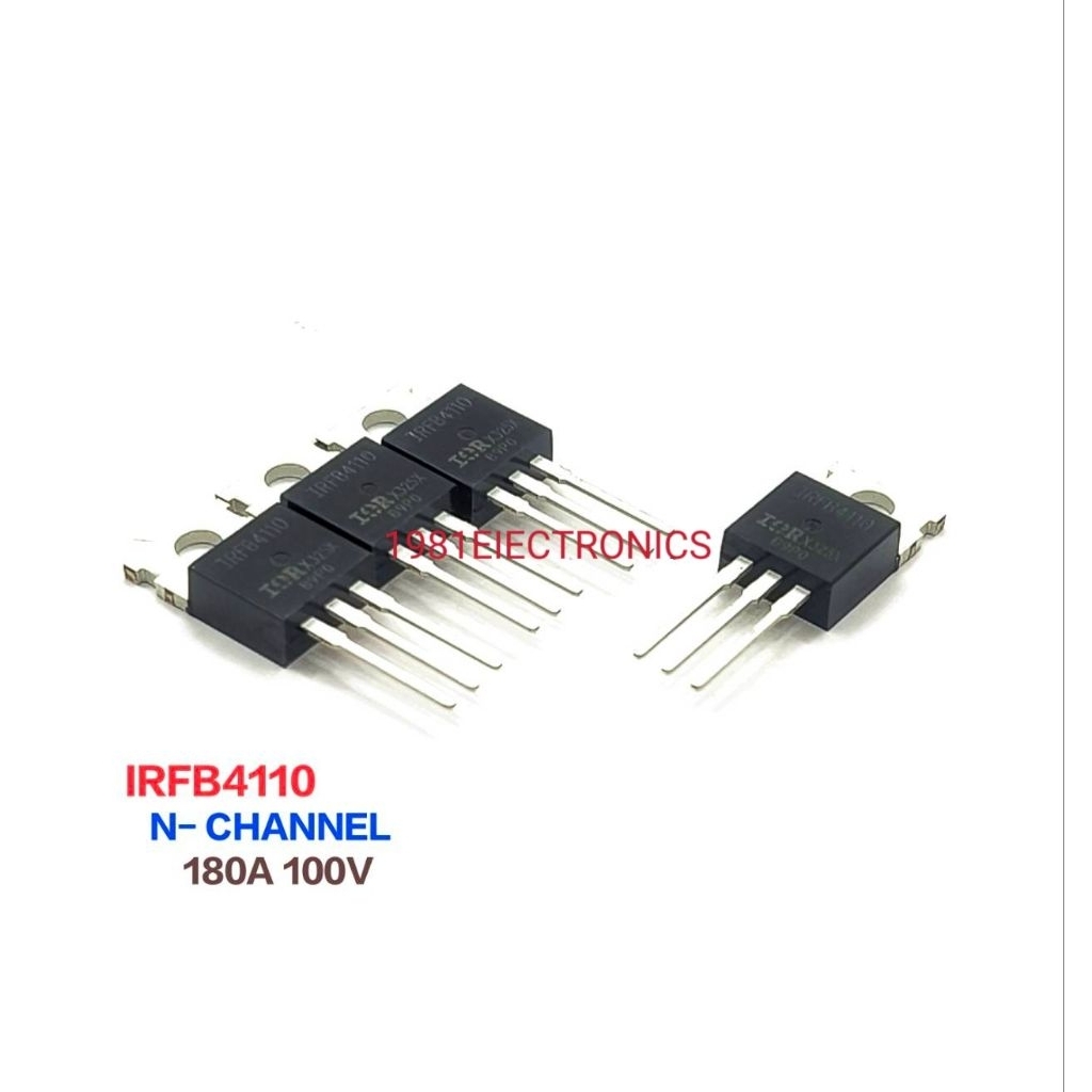 ราคา 1ตัว 👉👉 IRFB4110 FB4110 4110 MOSFET N-CHANNEL TO-220 พาวเวอร์มอสเฟต 180A 100V