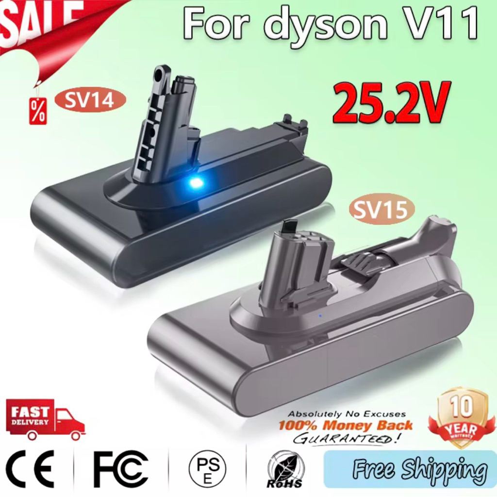 แบตเตอรี่ แพค สำหรับ Dyson Vacuum Cleaner V11 (SV14/SV15)