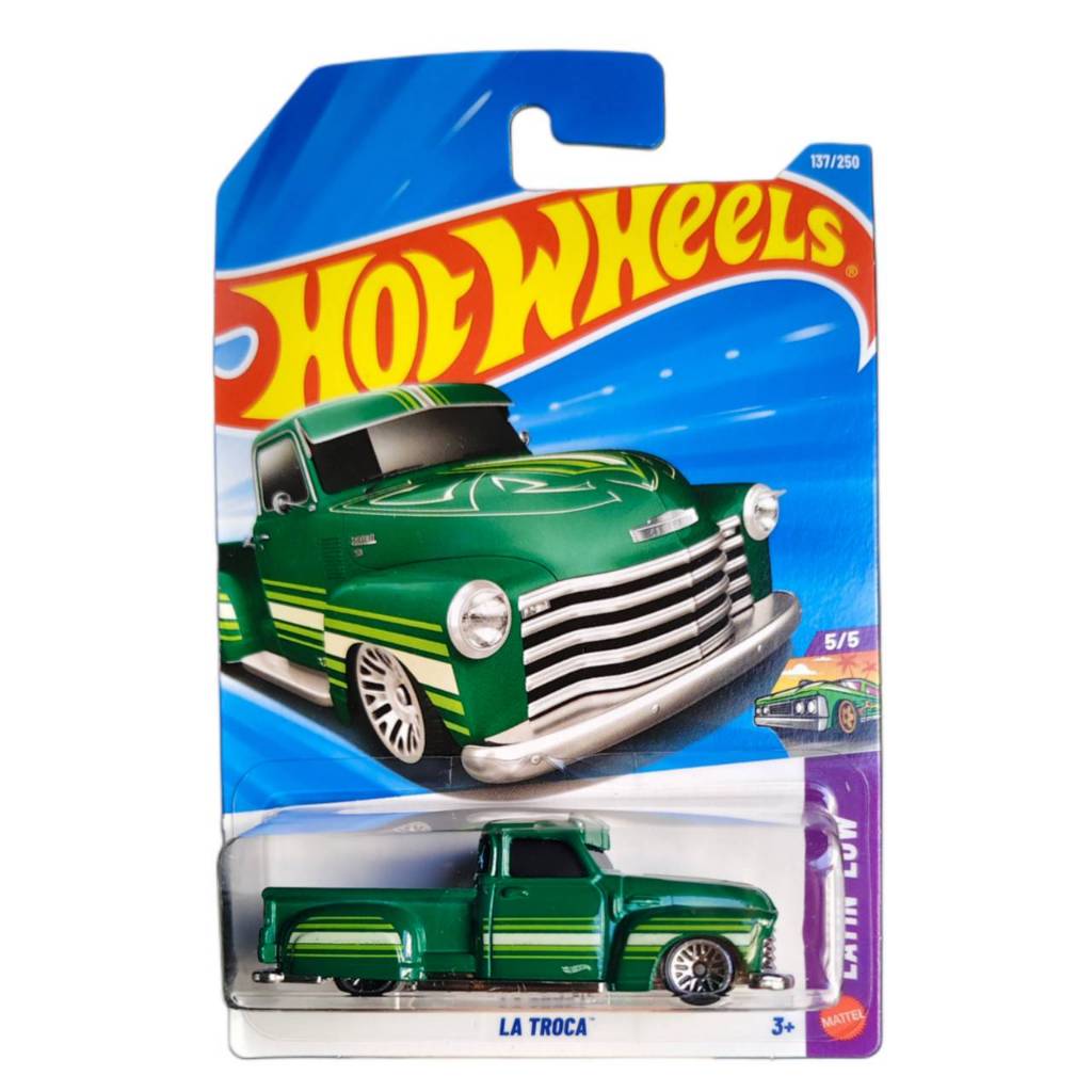 รถฮอตวิว -LA TROCA โมเดลรถเหล็ก Hot Wheels ลิขสิทธิ์แท้100% AAC4 ของเล่น ของสะสม