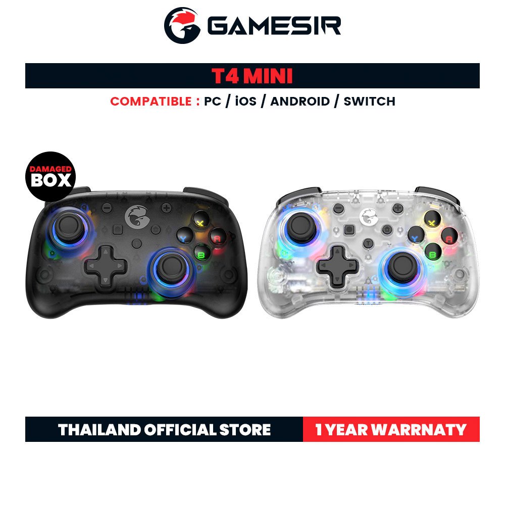 [Damaged Box] GameSir T4 Mini Gaming Controller จอยเกมมือถือ เล่นได้กับ PC / Mobile / Switch