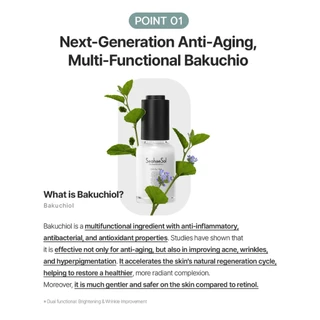 SeohaeSol Glow Repair Bakuchiol Serum 30ml พร้อมส่ง เซรั่มลดริ้วรอย ผิวใส ชุ่มชื้น