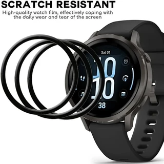 ฟิล์มกันรอย 3D Garmin Venu 4 41mm/45mm เคอร์ฟเต็มจอ ติดง่าย ไม่มีฟองอากาศ