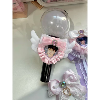 กรอบรูปหัวใจงานHandmade/กรอบรูปใส่เเท่งไฟ ใส่ได้ทุกเเท่งไฟ