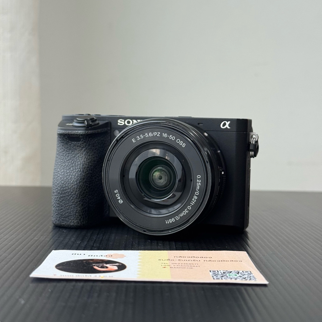 กล้องมือสองราคาถูก SONY A6500พร้อมเลนส์ 16-50mm OSS
