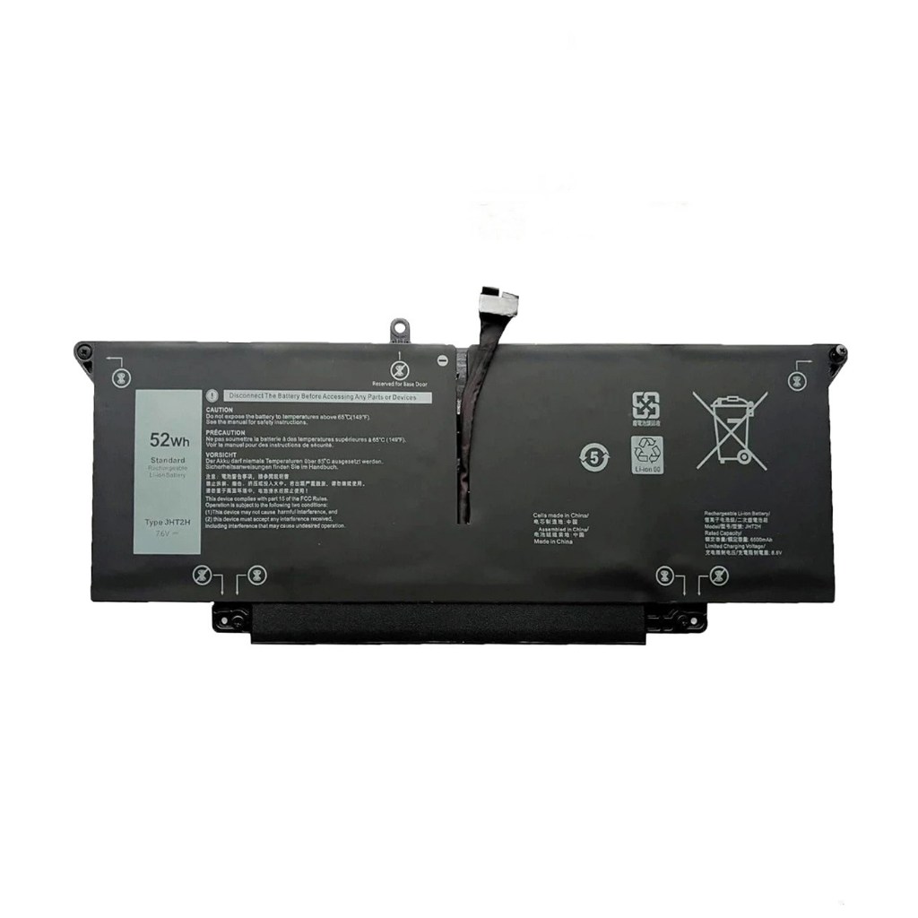 JHT2H Battery For Latitude 7310 7410 XMT81 WY9MP XMV7T 35J09 Dell