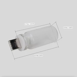ไฟกลางคืนแบบพกพา HY8818 เป็นหลอดไฟ LED ขนาดเล็กที่เชื่อมต่อผ่านพอร์ต USB มาพร้อมสวิตช์สัมผัสและฟังก์ชันหรี่แสงได้