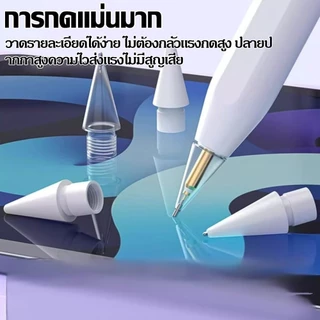 NEODIGI เคล็ดลับทดแทน 6 เท่าสําหรับ Pencil 1/2/3/Pro (US BC) กล่อง Mini พร้อมปลายปากกานุ่มบาง สำหรับ Pad Pro/Air