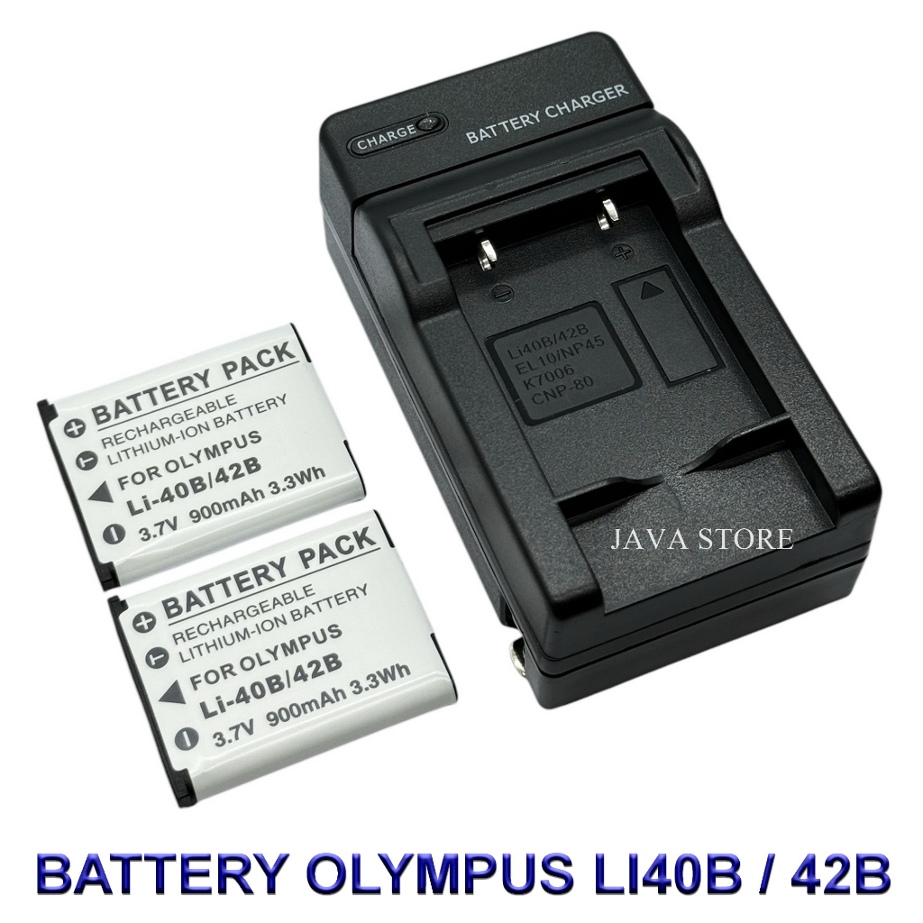 Li-40B \ Li-42B \ Li40B \ Li42B Battery and Charger For Olympus TG-320,Stylus 7040,D720,VR-330,FE-55