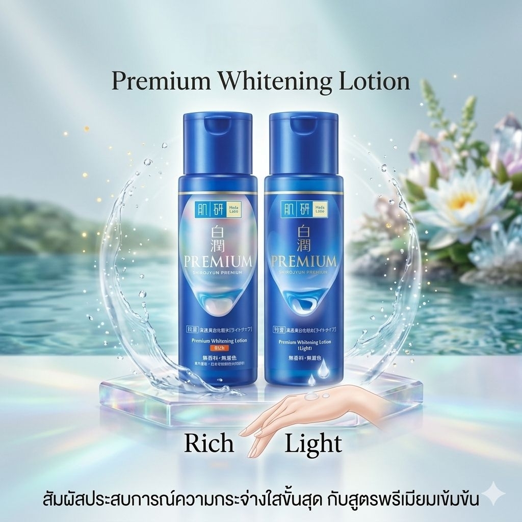 Hada Labo (ฉลากไทย) Premium 170ml EXP ปี 2029💥สินค้าของแท้จากร้านค้าทางการ