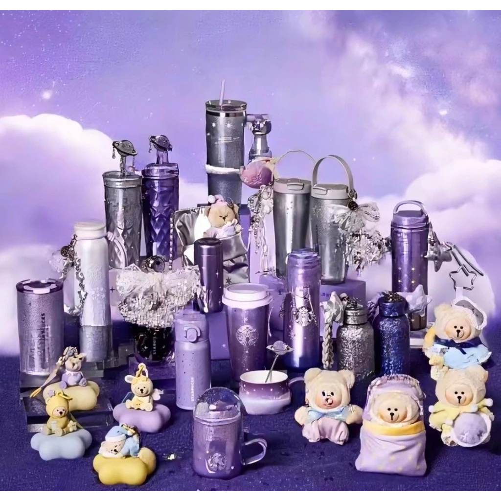 Starbuck Purple Night Galaxi Preorder คอลเลคชั่นจากจีน ของแท้100%