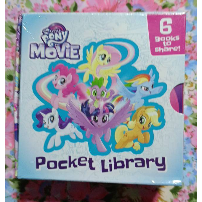 (New) My Little Pony Movie Pocket Library - 6 Board Books