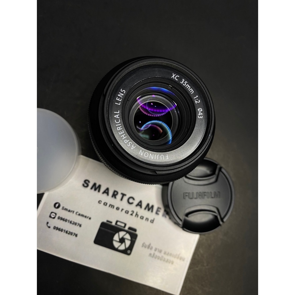 เลนส์ FUJINON XC 35 F2 พร้อมใช้งาน