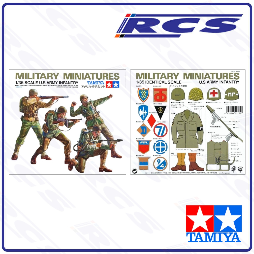 💥New💥🏆 TAMIYA 35125 ชุดประกอบจำลองมาตราส่วน 1:35 U.S. M151A2 w/TOW LAUNCHER ต้องไปสร้างและทำสีเอง