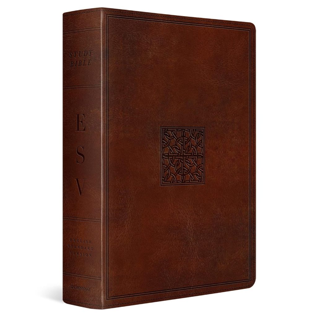 ESV Study Bible (TruTone, Walnut, Celtic Imprint Design) Imitation Leather – Illustrated