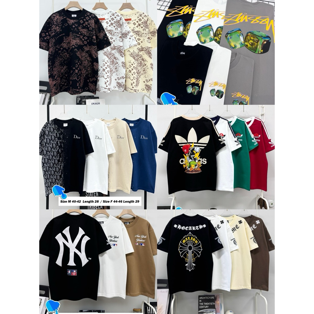 🔥เสื้อยืดรวมแบรนด์ Size M  F ราคาพิเศษ🔥