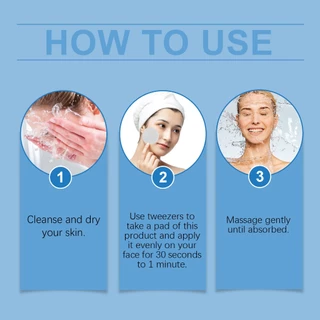 Hoygi ซาลิไซลิกแอซิดโทนเนอร์แพด Toner Pad Brightening บำรุงผิวหน้า ผิวเนียน ชุ่มชื้น