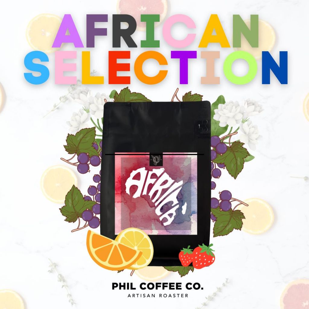 Africa Region Bean Selection เมล็ดกาแฟ จากภูมิภาคแอฟริกา Arabica 100%