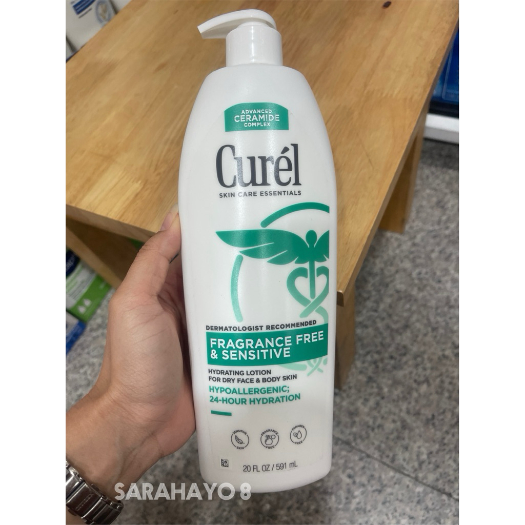 Curel Fragrance Free Comforting Moisturizer Body Lotion for Dry Sensitive 591ml. สำหรับผิวแห้งและผิว