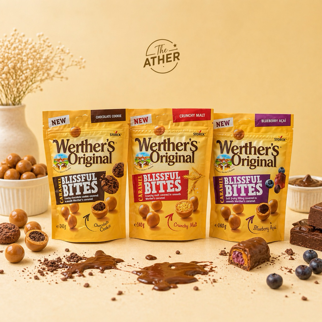 WERTHERS BLISSFUL BITES 140G