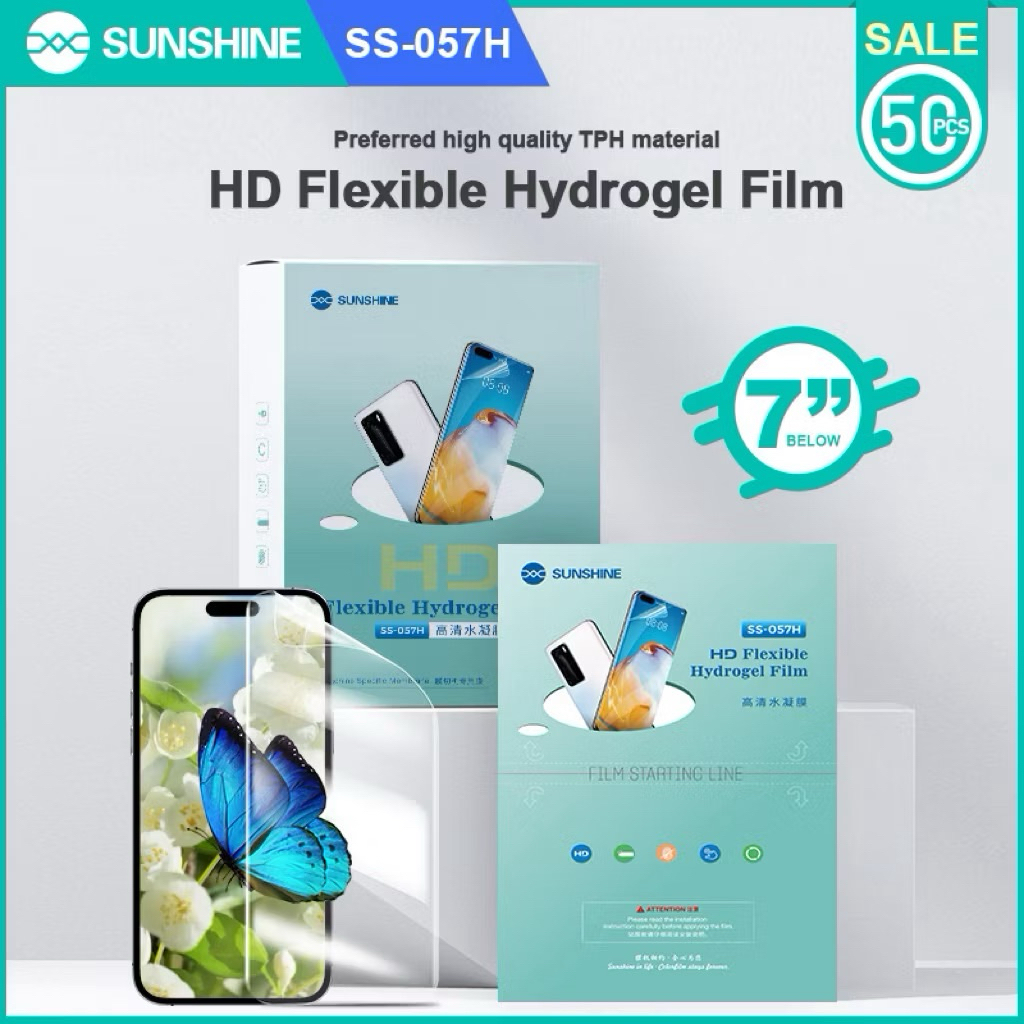 SUNSHINE SS - 057 H ฟิล์ม เนื้อเป็น TPUครับ180*120. ฟิล์มกันรอย ไฮโดรเจล Hydrogel