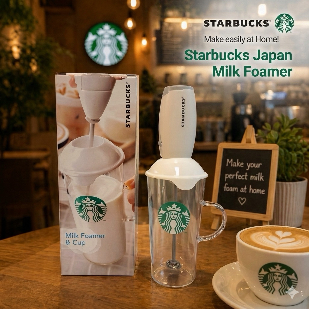 🇯🇵 เครื่องตีฟองนมของStarbucks ของแท้100% จากญี่ปุ่น