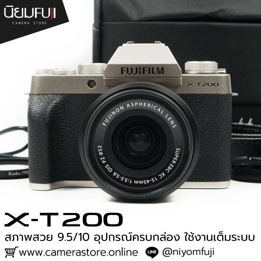 Fujifilm XT200 อุปกรณ์ครบกล่อง กล้องมือสอง กล้องราคาถูก