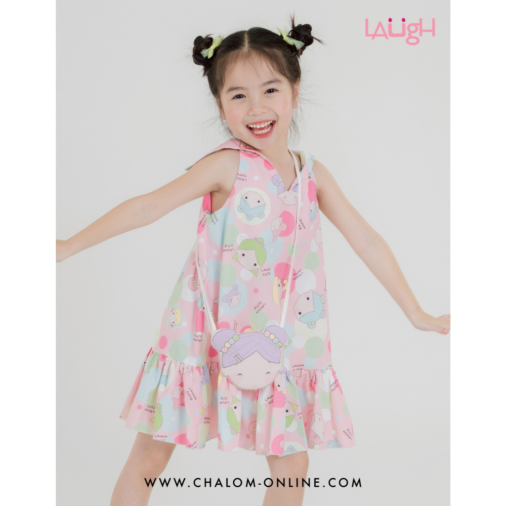 CHA-LOM : MS LA 236 CU47 ชุดเดรสกระโปรง Cutie
