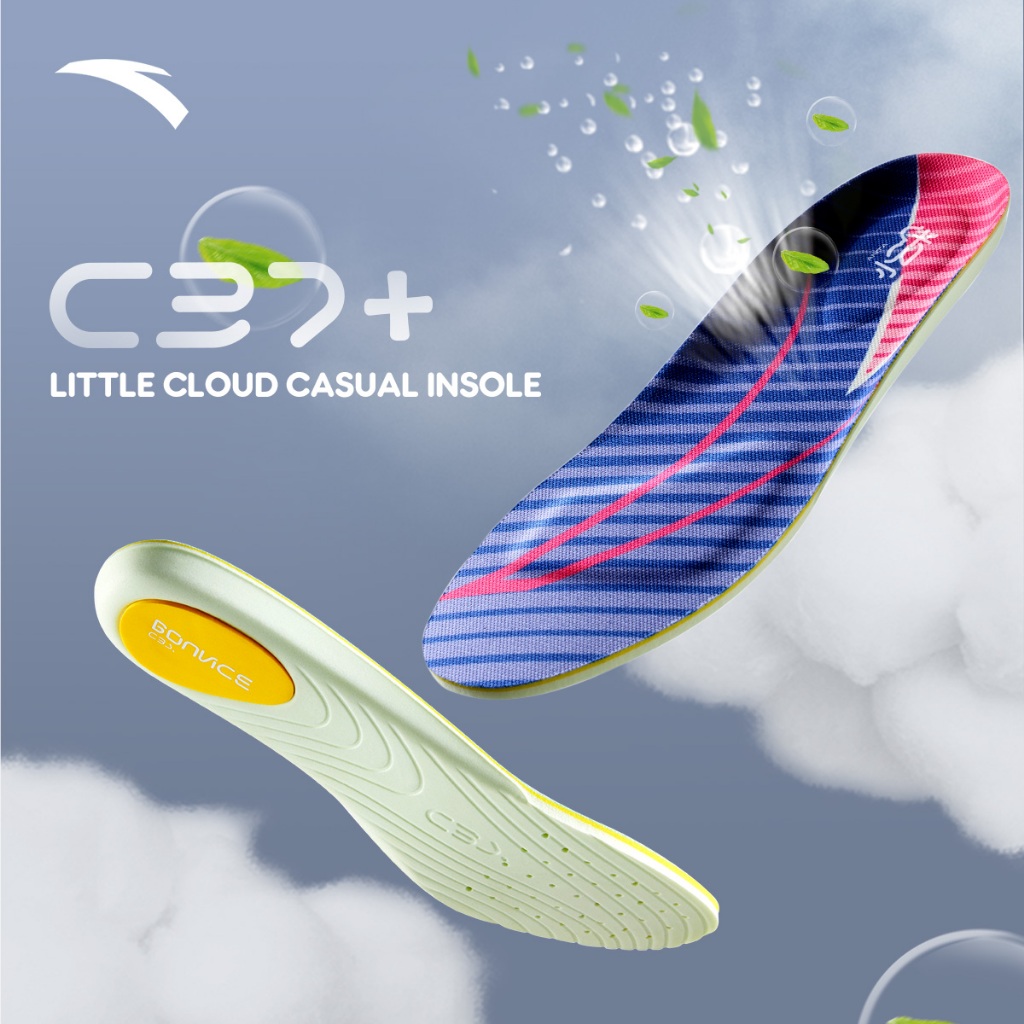 ANTA C37 Unisex Insole Replace Shoe Pad แผ่นรองเท้า 1825372590R Official Store