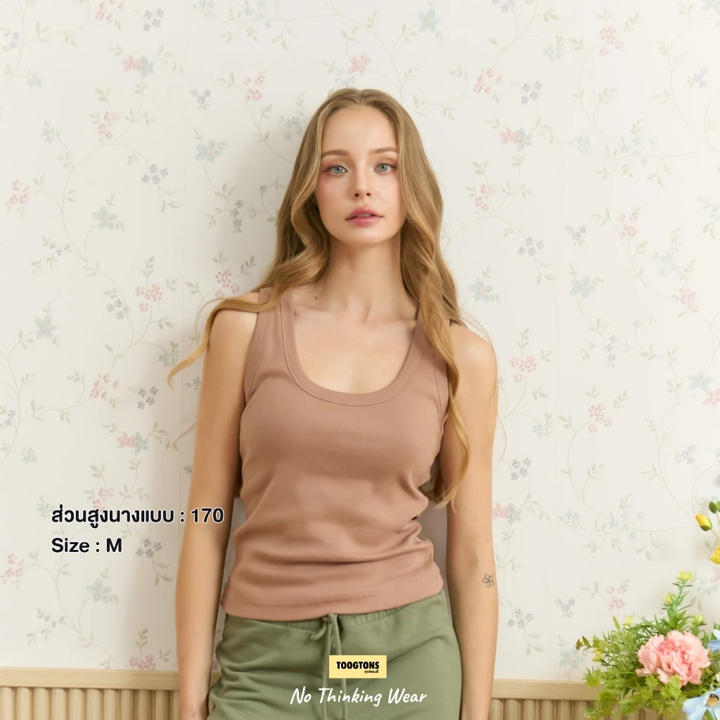 Toogtons เสื้อกล้ามผู้หญิง รุ่น So Soft TankTop thumbnail 6