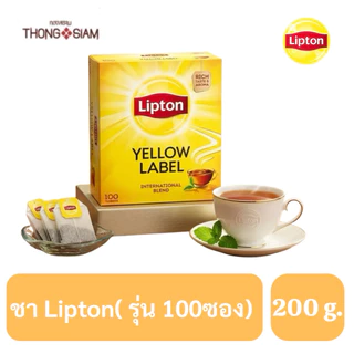 ชาลิปตัน Lipton Yellow Label ขนาด 100 ซอง(bags) Made in UAE