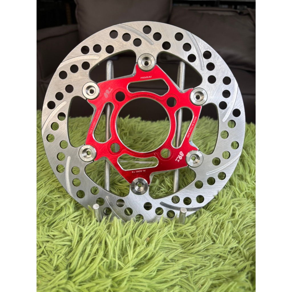 จานดิสหน้า 89 Racing Wave 220 mm.