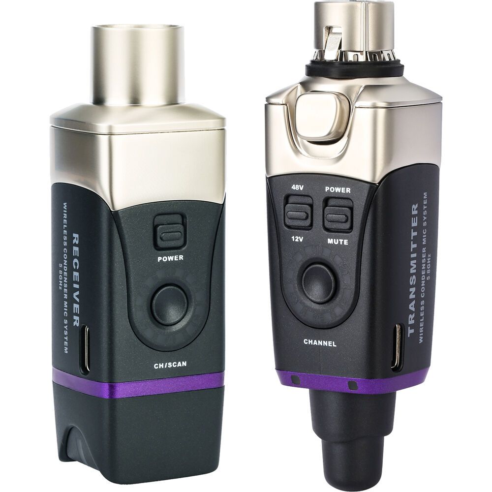 Xvive U35C Wireless Condenser Microphone Systemระบบไมค์ไร้สายแบบ Plug-on โดยเฉพาะไมโครโฟนคอนเดนเซอร์