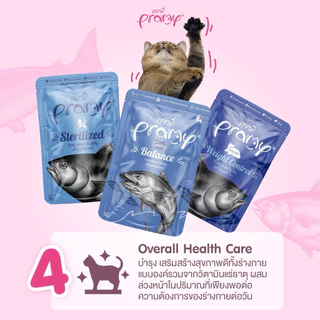 [โหล] Pramy พรามี่ อาหารเปียกแมว สูตรสำหรับแมวทุกวัย ขนาด 70gx12ซอง
