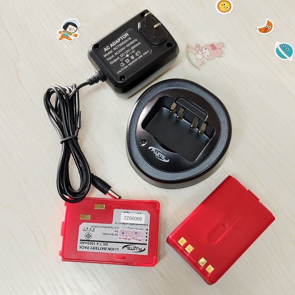 #FB580แท่นชาร์จ,แบตเตอรี่วิทยุสื่อสารFUJITEL FB580,FB144