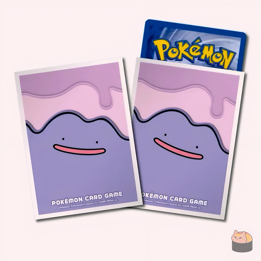Ditto Deck Shield Sleeves 64pcs Korea Exclusive Pokemon Center Authentic