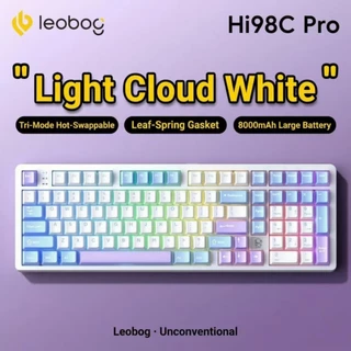 LEOBOG Hi98pro keyboard thai คีย์บอร์ดกลไกภาษาไทย คีย์บอร์ดคัสตอม 98 คีย์ 3 โหมด รองรับ macOS และ Windows